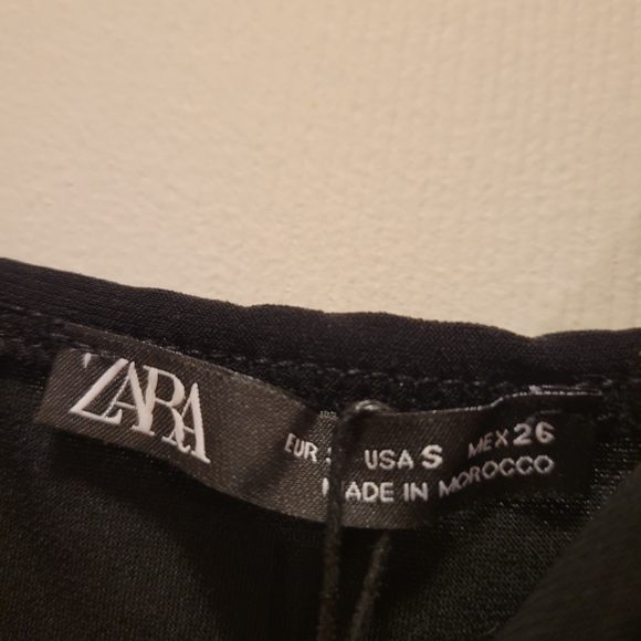 Zara,Spaghetti strap 3 tone straight cut dress - Picture 5 of 6